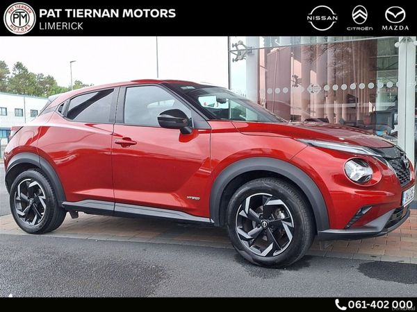 Nissan Juke SUV, Petrol Hybrid, 2024, Red