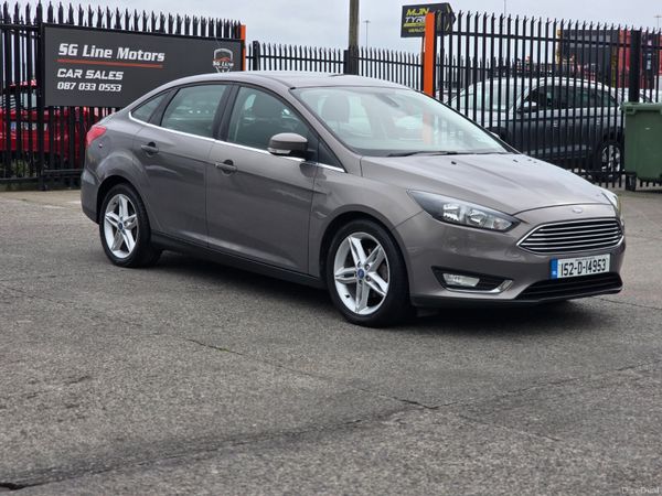Ford Focus Saloon, Diesel, 2015, Brown