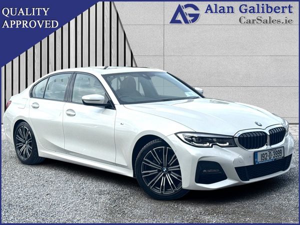 BMW 3-Series Saloon, Petrol, 2019, White