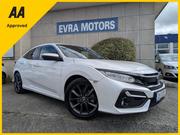 Honda Civic Hatchback, Petrol, 2021, White