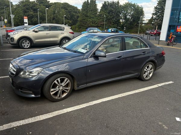 Mercedes-Benz E-Class Saloon, Diesel Hybrid, 2015, Blue