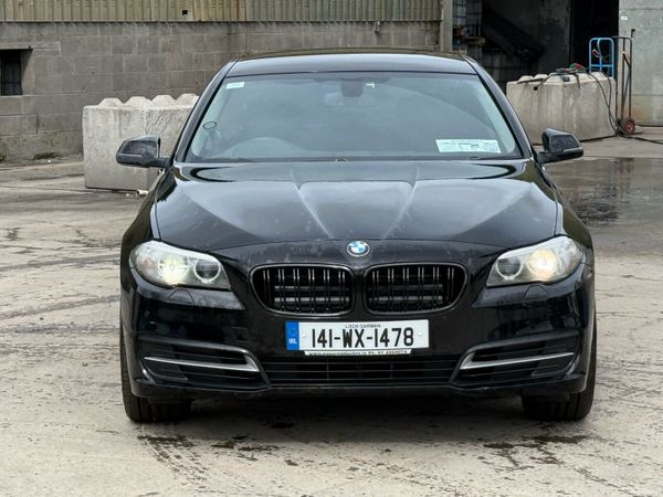 BMW 5-Series Saloon, Diesel, 2014, Black