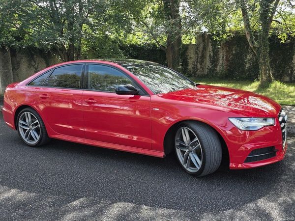 Audi A6 Saloon, Diesel, 2018, Red