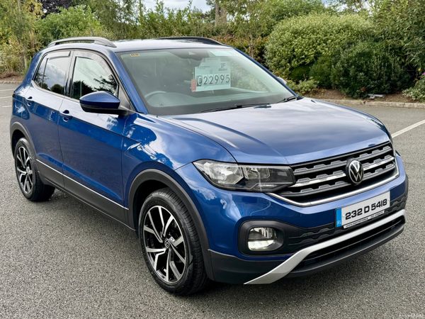 Volkswagen T-Cross Estate/Jeep, Petrol, 2023, Blue