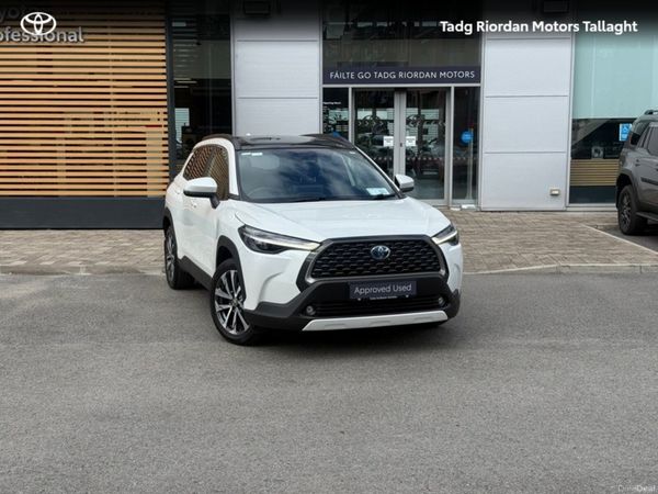 Toyota Corolla Cross Hatchback, Petrol Hybrid, 2023, White