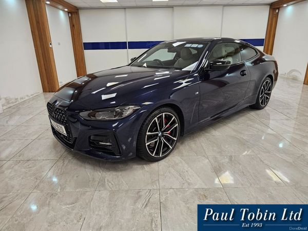 BMW 4-Series Coupe, Petrol, 2021, Blue