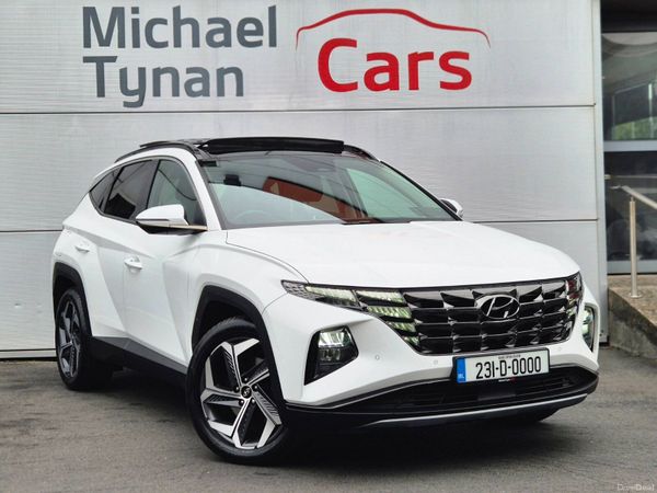 Hyundai Tucson SUV, Petrol Plug-in Hybrid, 2023, White