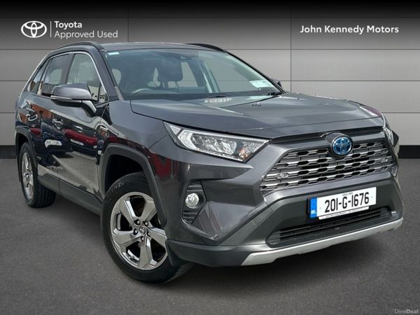 Toyota RAV4 SUV, Petrol Hybrid, 2020, Grey
