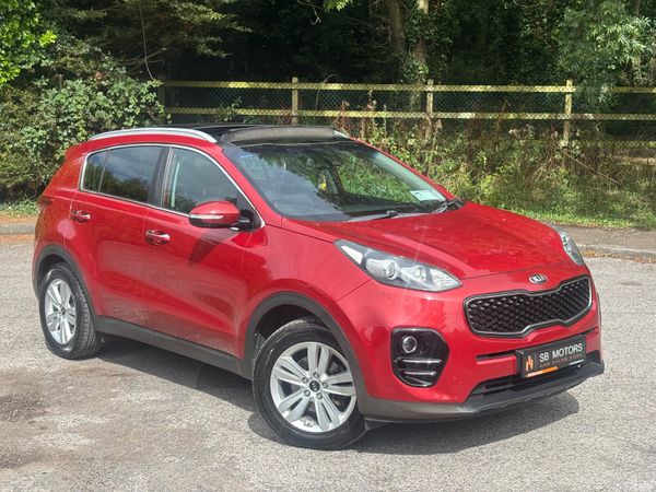 Kia Sportage SUV, Diesel, 2016, Red