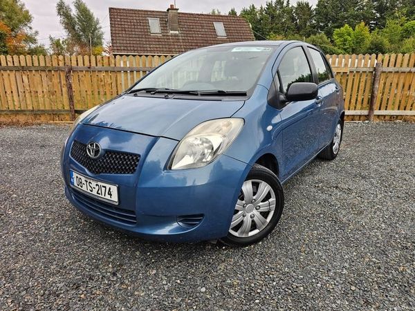 Toyota Yaris Hatchback, Petrol, 2008, Blue