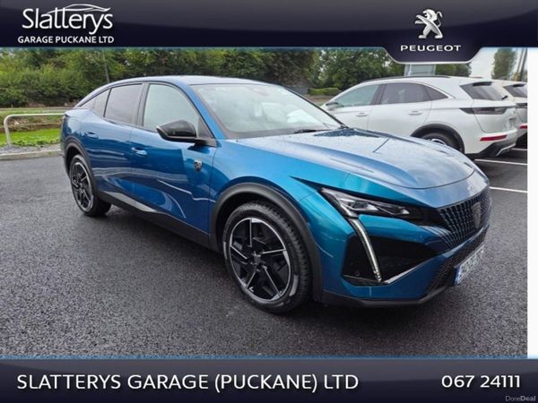 Peugeot 408 Hatchback, Petrol, 2024, Blue
