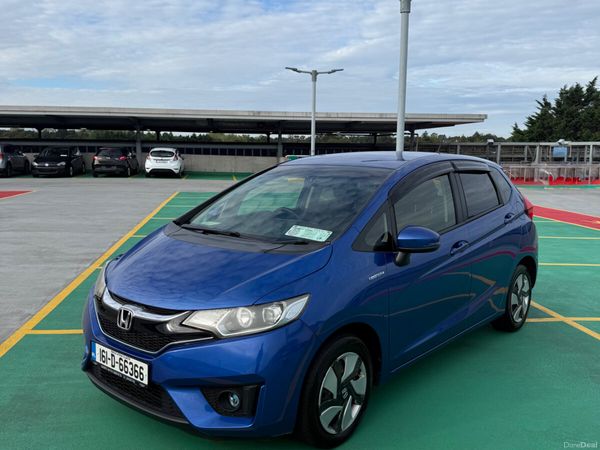 Honda Fit Hatchback, Petrol Hybrid, 2016, Blue