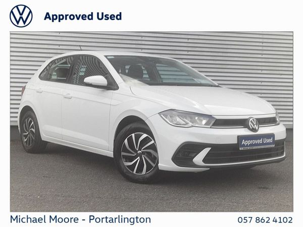 Volkswagen Polo Hatchback, Petrol, 2023, White