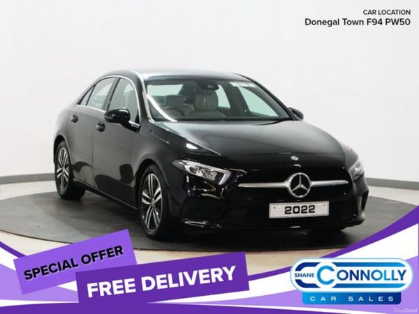 Mercedes-Benz A-Class Saloon, Diesel, 2022, Black