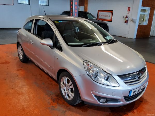 Opel Corsa Hatchback, Petrol, 2008, Silver
