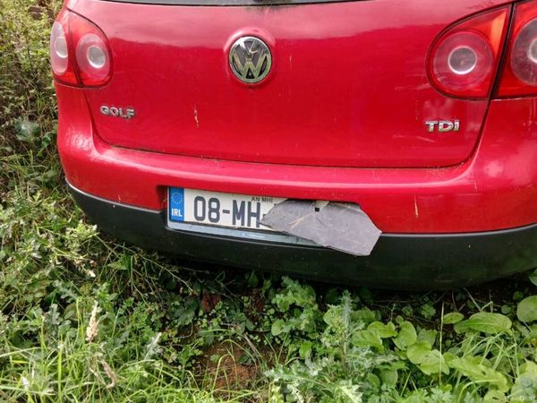 Volkswagen Golf Hatchback, Diesel, 2008, Red
