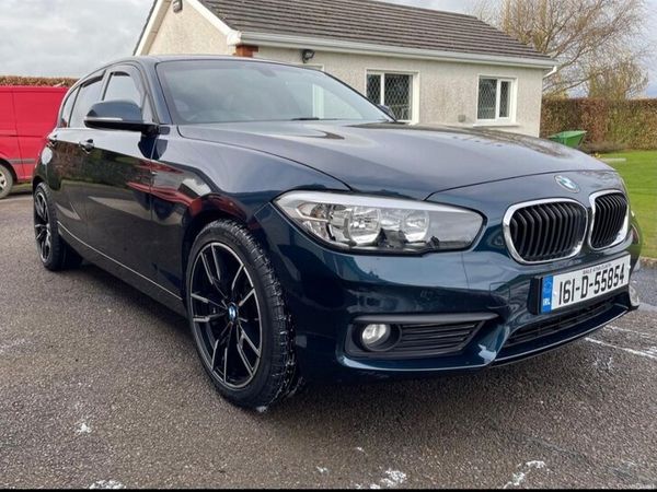BMW 1-Series Hatchback, Diesel, 2016, Blue