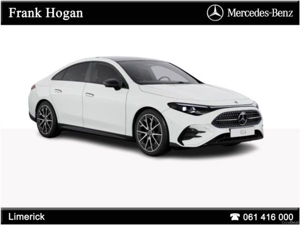 Mercedes-Benz CLA Coupe, Petrol Hybrid, 2026, White