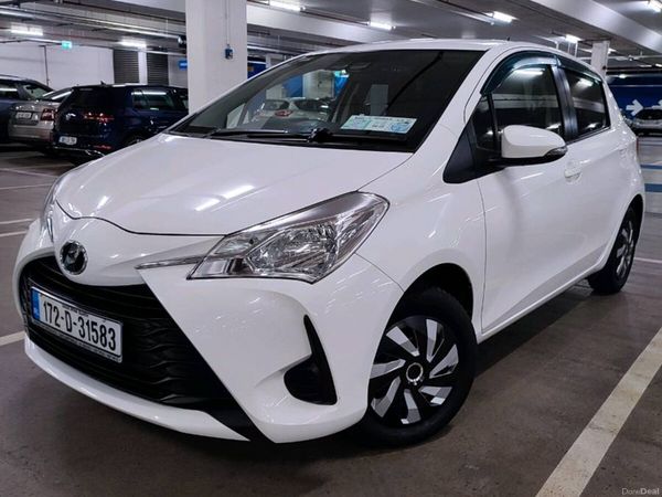 Toyota Vitz Hatchback, Petrol, 2017, White