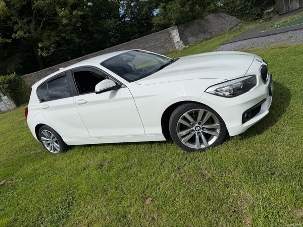 BMW 1-Series Hatchback, Diesel, 2017, White