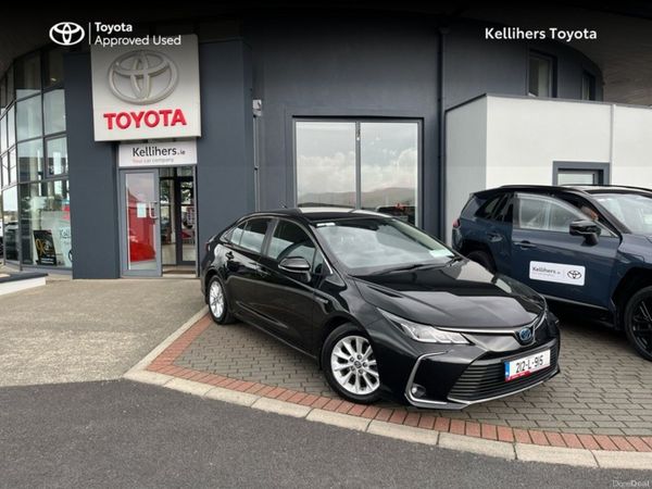 Toyota Corolla Saloon, Petrol Hybrid, 2021, Black