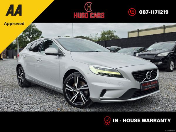 Volvo V40 Hatchback, Diesel, 2018, Silver