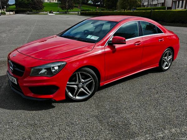 Mercedes-Benz CLA Saloon, Diesel, 2014, Red