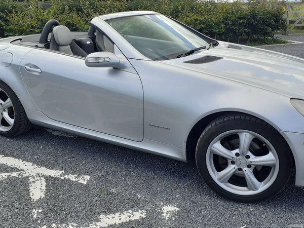 Mercedes-Benz SLK Convertible, Petrol, 2004, Silver