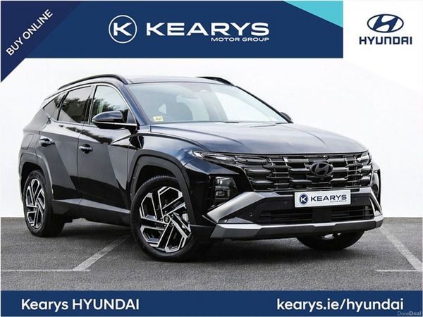 Hyundai Tucson SUV, Petrol Plug-in Hybrid, 2025, Black
