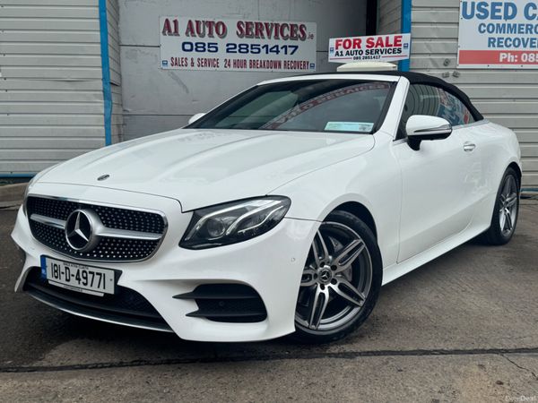 Mercedes-Benz E-Class Convertible, Diesel, 2018, White