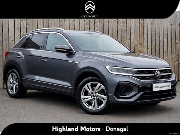 Volkswagen T-Roc SUV, Petrol, 2022, Grey
