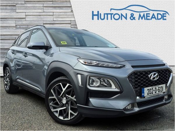 Hyundai KONA SUV, Petrol Hybrid, 2020, Grey