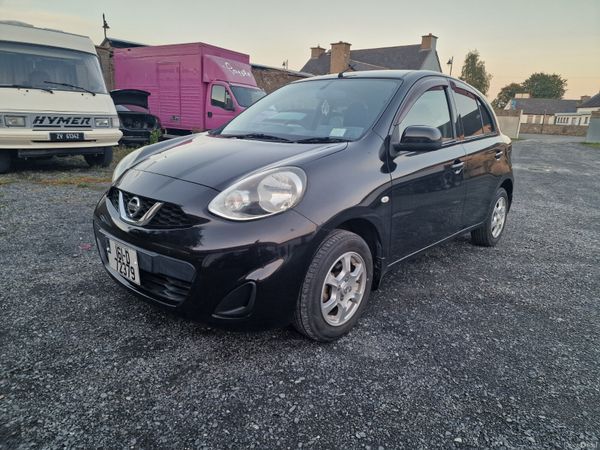 Nissan March Hatchback, Petrol, 2016, Black