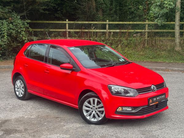 Volkswagen Polo Hatchback, Petrol, 2016, Red