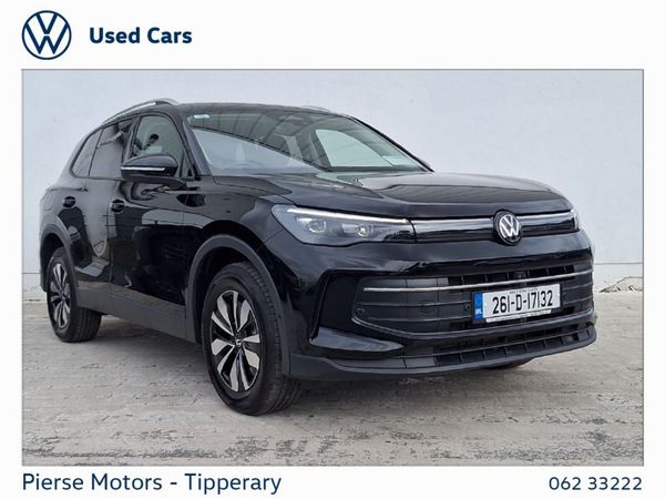 Volkswagen Tiguan SUV, Petrol Plug-in Hybrid, 2026, Black