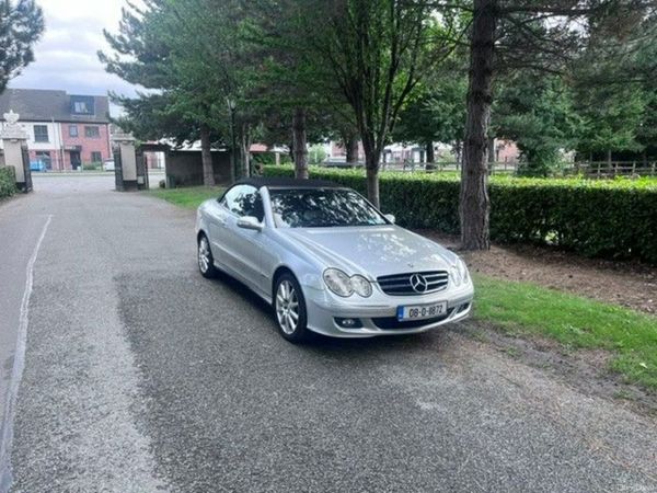Mercedes-Benz CLK Convertible, Petrol, 2008, Silver
