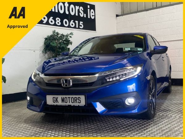 Honda Civic Saloon, Diesel, 2019, Blue