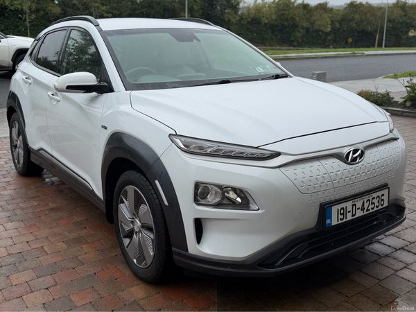 Hyundai KONA MPV, Electric, 2019, White