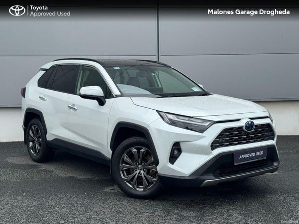 Toyota RAV4 SUV, Petrol Hybrid, 2023, White