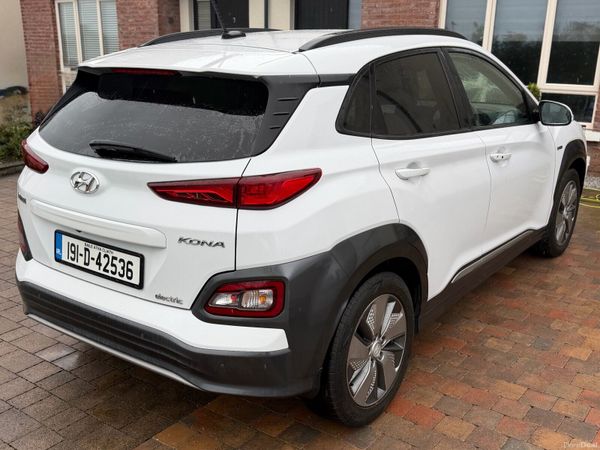 Hyundai KONA MPV, Electric, 2019, White