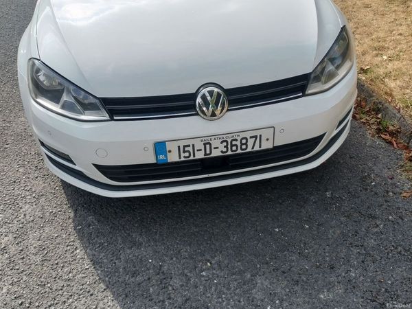Volkswagen Golf Estate, Petrol, 2015, White