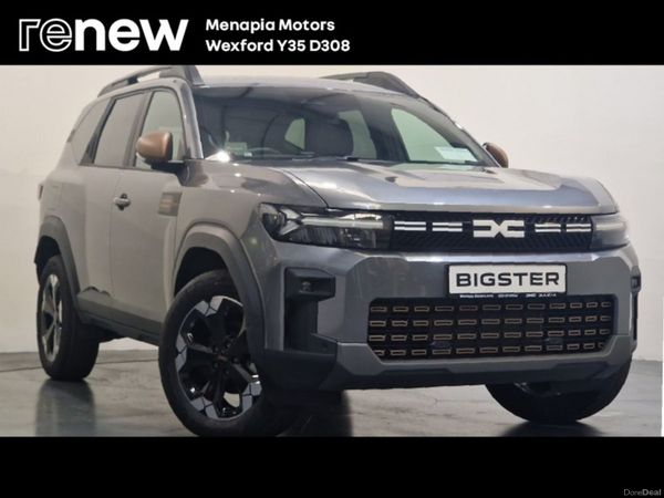 Dacia Bigster SUV, Petrol Hybrid, 2026, Grey