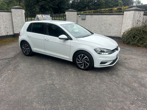 Volkswagen Golf Hatchback, Diesel, 2019, White