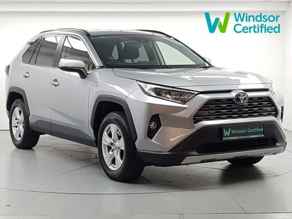 Toyota RAV4 SUV, Petrol Hybrid, 2021, Grey