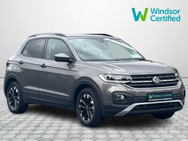Volkswagen T-Cross Hatchback, Petrol, 2021, Grey