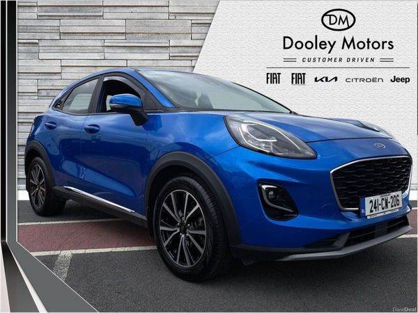 Ford Puma MPV, Petrol Hybrid, 2024, Blue