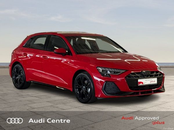 Audi A3 Hatchback, Petrol, 2026, Red