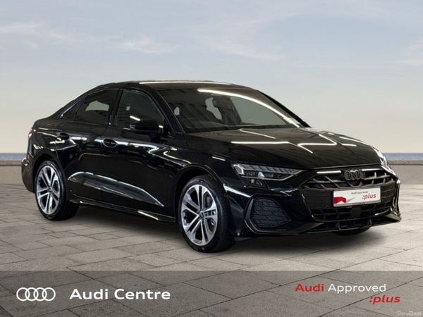 Audi A3 Saloon, Petrol, 2026, Black