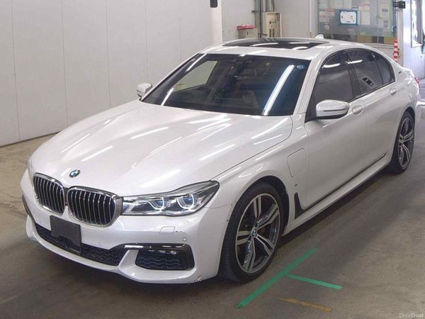 BMW 7-Series Saloon, Petrol Plug-in Hybrid, 2018, White