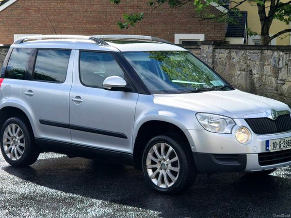 Skoda Yeti SUV, Diesel, 2010, Silver